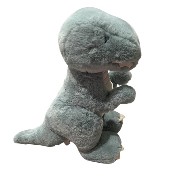First Impressions Plush Dinosaur Stuffed Animal – Gray/Blue - Preloved 🦖 - Picture 1 of 4